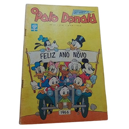 O PATO DONALD nº 738- Ano 1965 - Ed Abril
