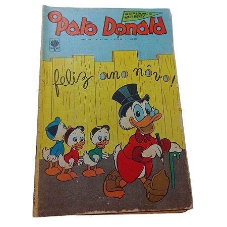 O PATO DONALD nº 790 - Ano 1966 - Ed Abril