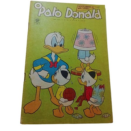 O PATO DONALD nº 744 - Ano 1966 - Ed Abril