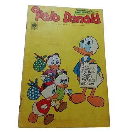O PATO DONALD nº 792 - Ano 1967 - Ed Abril