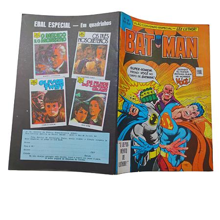 BATMAN nº 29 ( FORMATINHO COLORIDO ) - EBAL ano 1978