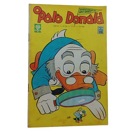 O PATO DONALD nº 640 - Ano 1964 - Ed Abril