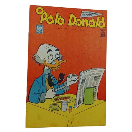 O PATO DONALD nº 666 - Ano 1964 - Ed Abril