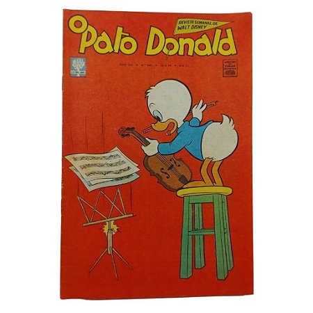 O PATO DONALD nº 660 - Ano 1964 - Ed Abril