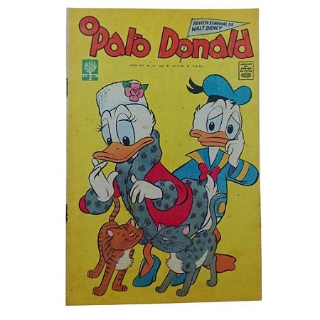 O PATO DONALD nº 650 - Ano 1964 - Ed Abril