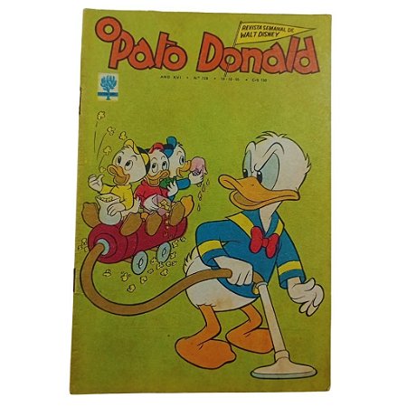 O PATO DONALD nº 728 - Ano 1965 - Ed Abril