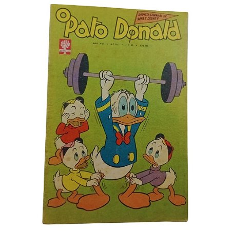 O PATO DONALD nº 722 - Ano 1965 - Ed Abril