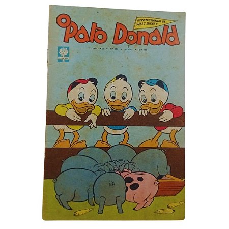 O PATO DONALD nº 696 - Ano 1965 - Ed Abril
