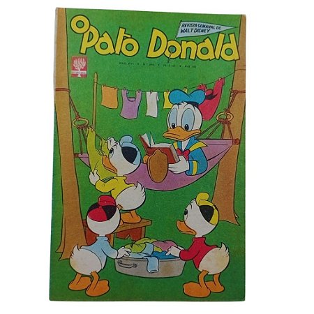 O PATO DONALD nº 698 - Ano 1965 - Ed Abril