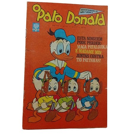 O PATO DONALD nº 718 - Ano 1965 - Ed Abril