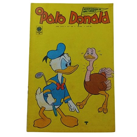 O PATO DONALD nº 768 - Ano 1966 - Ed Abril