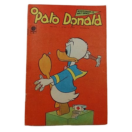 O PATO DONALD nº 802 - Ano 1967 - Ed Abril
