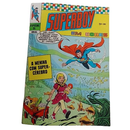 SUPERBOY EM CORES nº 25 - ED EBAL ano 1973