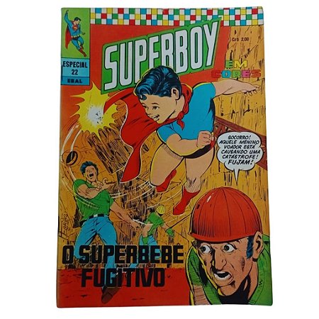 SUPERBOY EM CORES nº 22 - ED EBAL