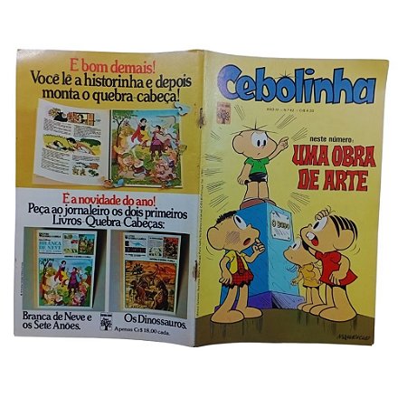 CEBOLINHA Nº 42 - ED ABRIL - ANO 1976