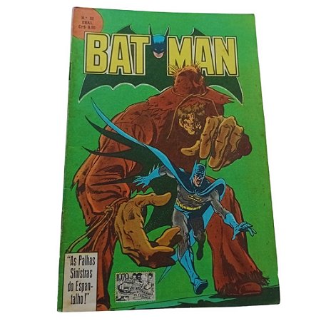 BATMAN nº 32 ( FORMATINHO COLORIDO ) - EBAL ano 1979