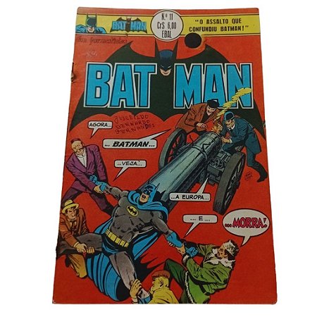 BATMAN nº 11 ( FORMATINHO COLORIDO ) - EBAL