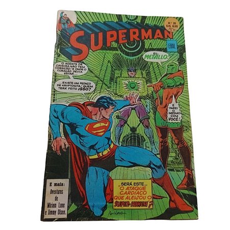 SUPERMAN nº 26 ( FORMATINHO COLORIDO ) - EBAL