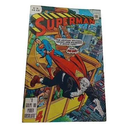 SUPERMAN nº 30 ( FORMATINHO COLORIDO ) - EBAL