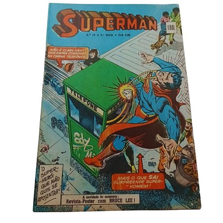 SUPERMAN Nº 9 - 5ª SÉRIE - ED EBAL - ANO 1978