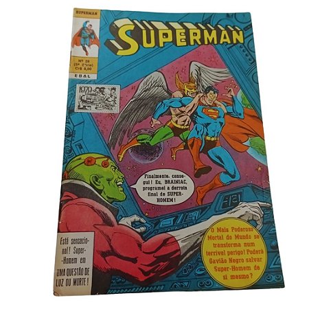 SUPERMAN Nº 28 - 5ª SÉRIE - ED EBAL - ANO 1979