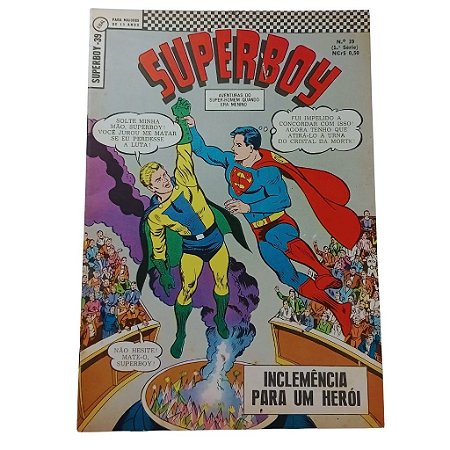 SUPERBOY nº 39 - ano 1969 - ED EBAL