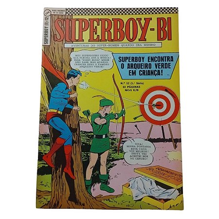 SUPERBOY-BI nº 12 - ano 1969 - ED EBAL