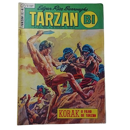 TARZAN BI Nº 8 - ano 1969 - ED EBAL