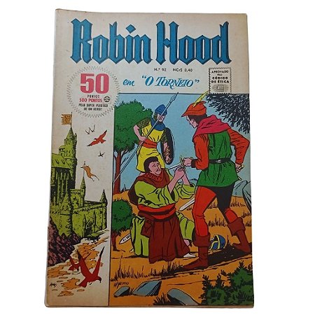 ROBIN HOOD Nº 92 - ED RIO GRAFICA EDITORA