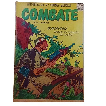 Combate n° 04 (1968) - Ed O CRUZEIRO