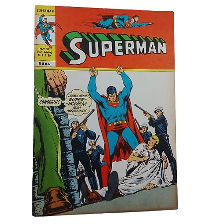 SUPERMAN nº 17 - 4ª série - Editora Ebal