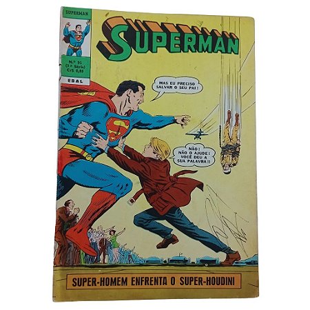 SUPERMAN nº 91 - 3ª série - Editora Ebal - ano 1971