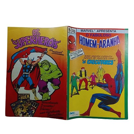 O FABULOSO HOMEN-ARANHA Nº 05 - ED DISTRI