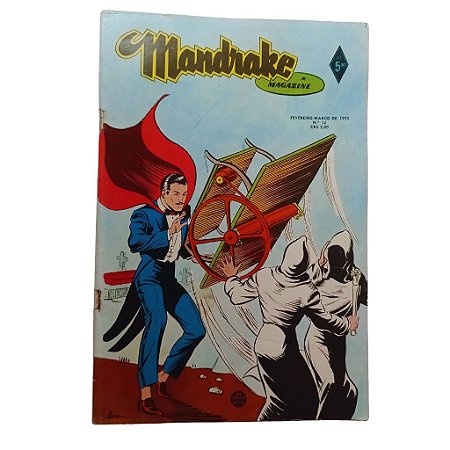 Mandrake nº 12 - Ed RGE - Ano 1955