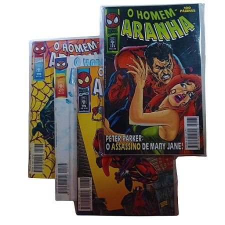 Kit Homem Aranha - Editora Abril - nºs 175 a 178