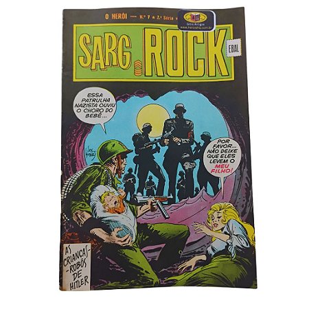 O Herói - Sarg Rock nº 07 - formatinho - Ebal