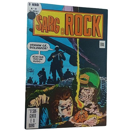 O Herói - Sarg Rock nº 10 - formatinho - Ebal