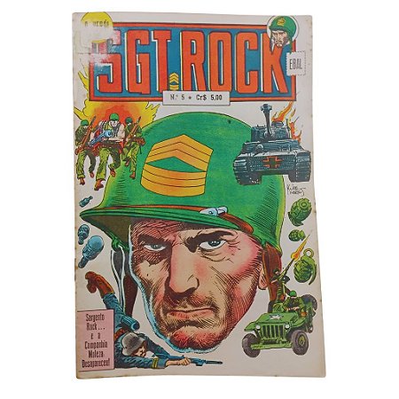 O Herói - Sarg Rock nº 05 - formatinho - Ebal