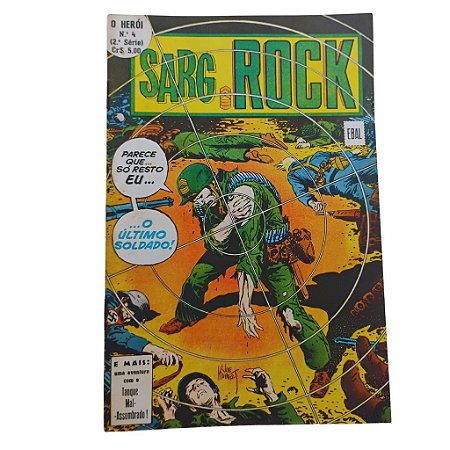 O Herói - Sarg Rock nº 04 - formatinho - Ebal