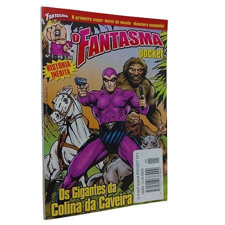 O FANTASMA POCKET Nº 01 - Ed OPERA GRAPHICA