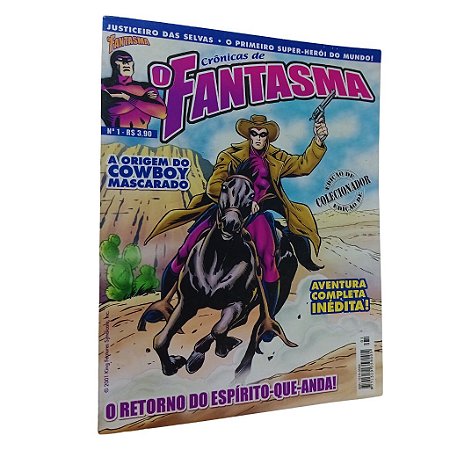 CRÔNICAS DO FANTASMA Nº 01 - Ed OPERA GRAPHICA