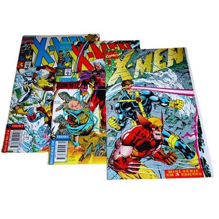 X-MEN - Mini Série 3 volumes - Ed Panini