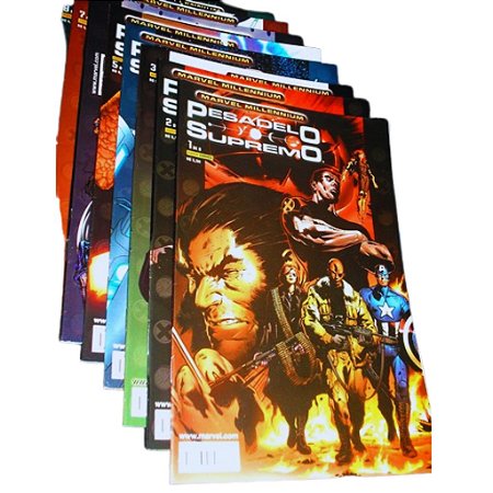PESADELO SUPREMO ( MARVEL MILLENNIM ) - mini série 8 volumes - Ed PANINI