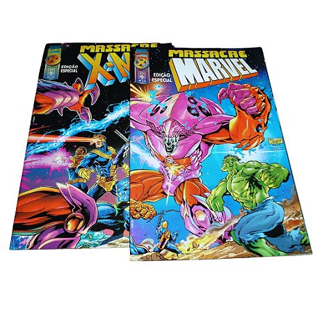 MASSACRE X-MEN- 2 VOLUMES - Ed ABRIL