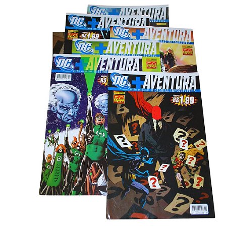 DC + AVENTURA - GRANDES HISTORIAS - Mini série 06 partes - Ed Panini