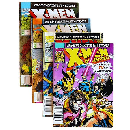 X-MEN ADVENTURES I - MINI SERIE COMPLETA - ED ABRIL