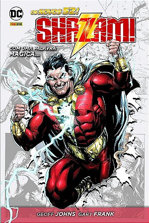 SHAZAM COM UMA PALAVRA MAGICA ... - OS NOVOS 52 - Capa Dura