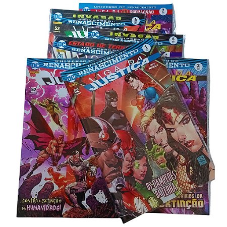 UNIVERSO RENASCIMENTO - LIGA DA JUSTIÇA - PANINI