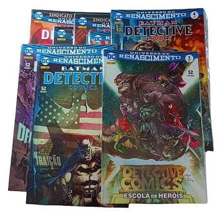 UNIVERSO RENASCIMENTO - DETECTIVE COMICS - PANINI