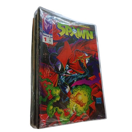SPAWN - AS 30 PRIMEIRAS EDIÇÕES DA SÉRIE ABRIL